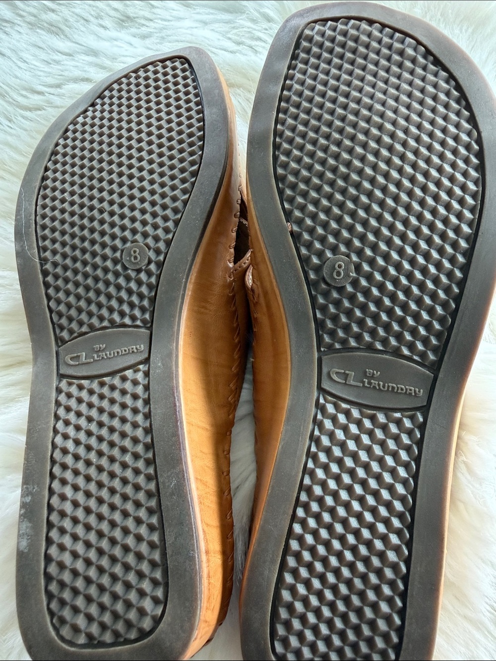 CL by Laundry Tan Braided Studded Slide Mules - Picture 5 of 7